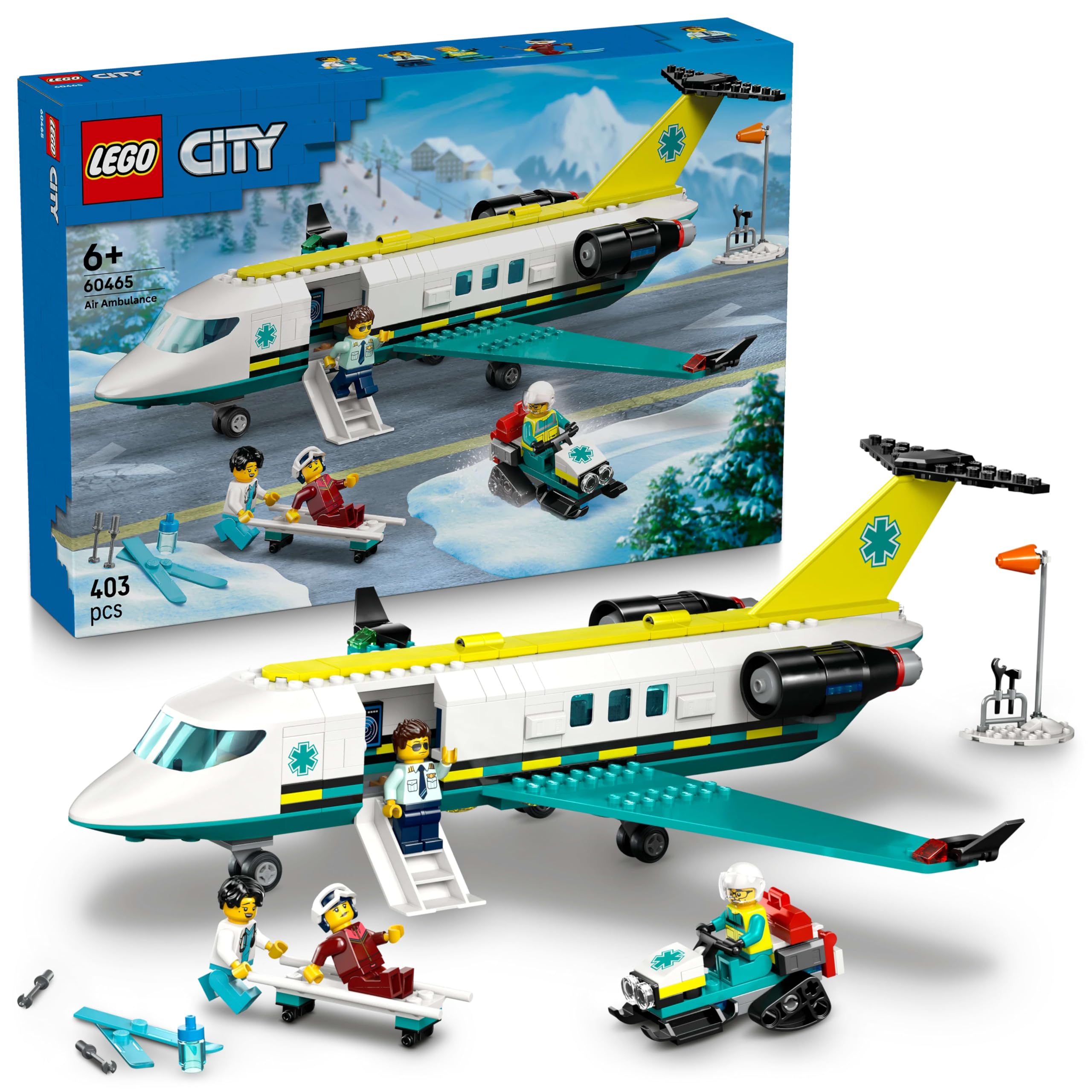 Lego City First Ambulance Transport Toy Birthday Present Blocks