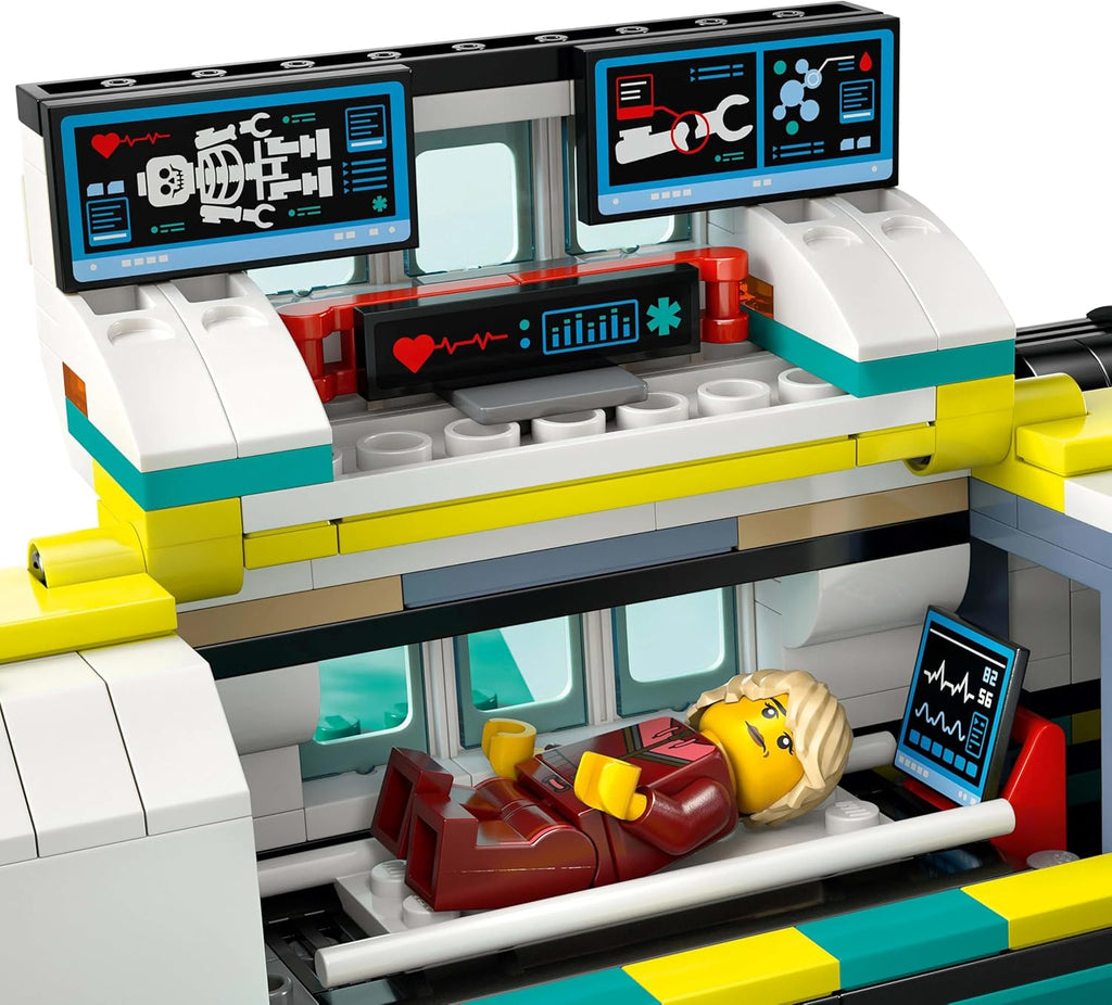Lego City First Ambulance Transport Toy Birthday Present Blocks
