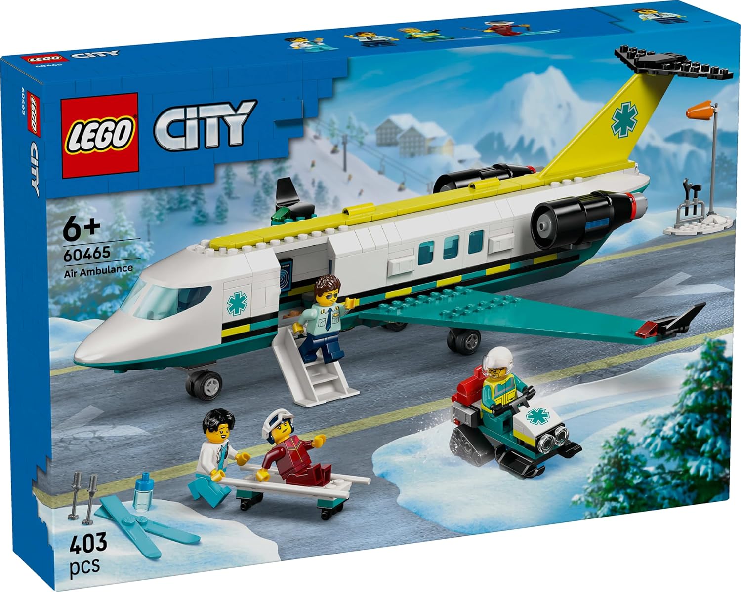 Lego City First Ambulance Transport Toy Birthday Present Blocks