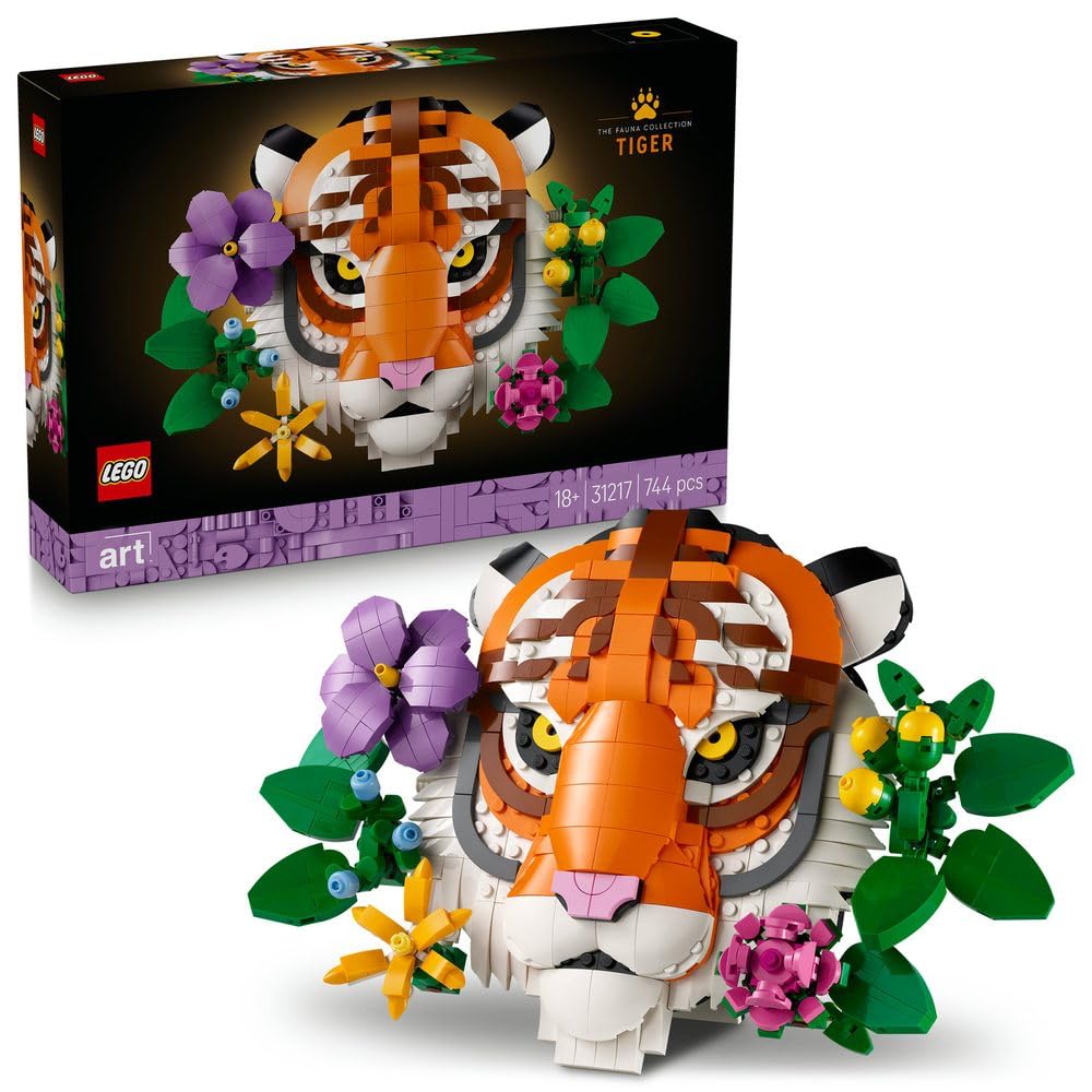 Lego 31217 Lego Art Animal Collection Tiger Toy Birthday Present Block