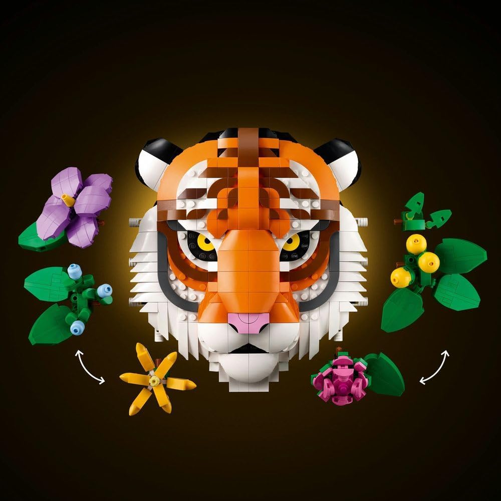 Lego 31217 Lego Art Animal Collection Tiger Toy Birthday Present Block