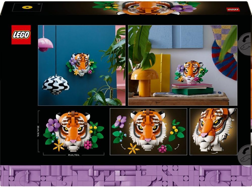Lego 31217 Lego Art Animal Collection Tiger Toy Birthday Present Block