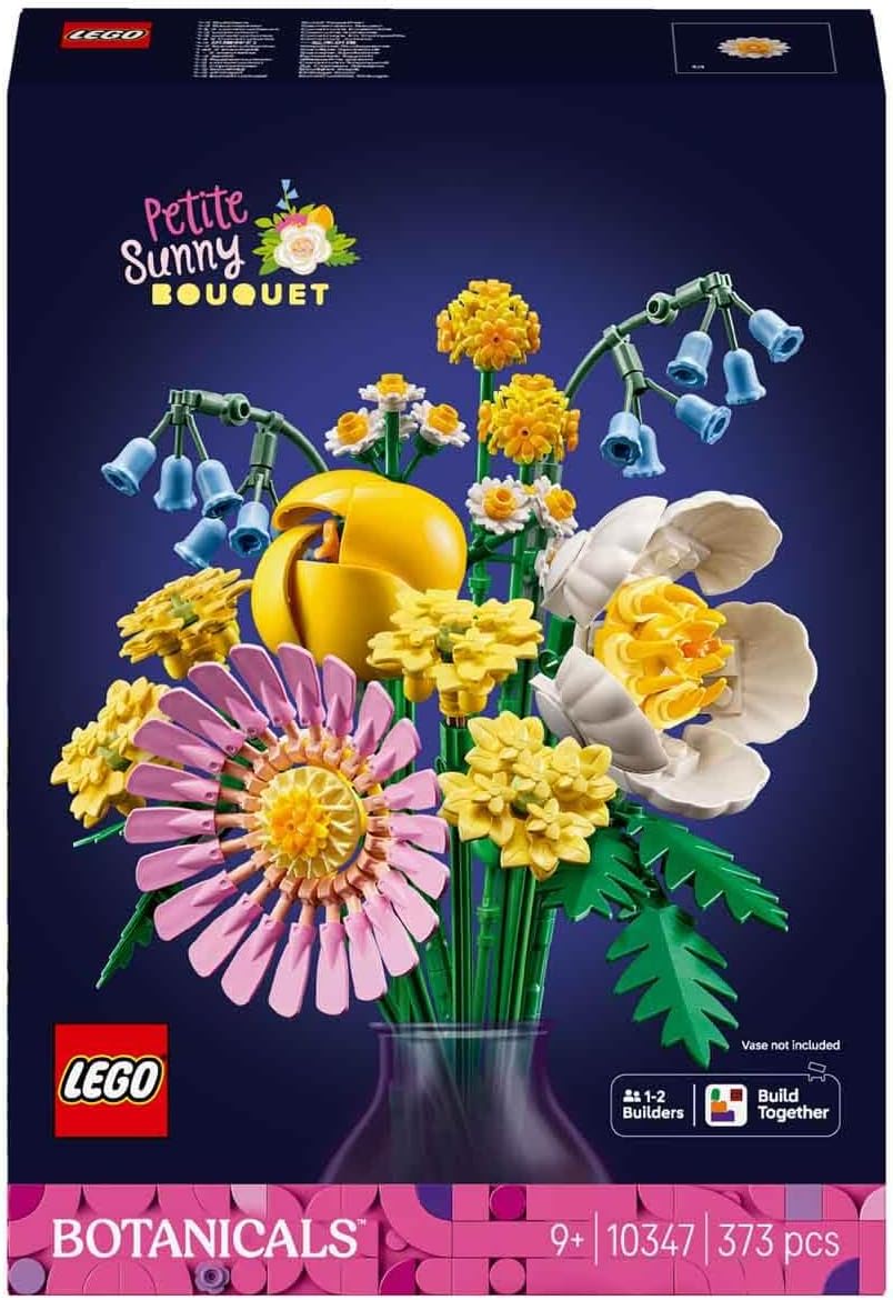 LEGO 10347 Botanical Mini Flower Bouquet Toy, Toy