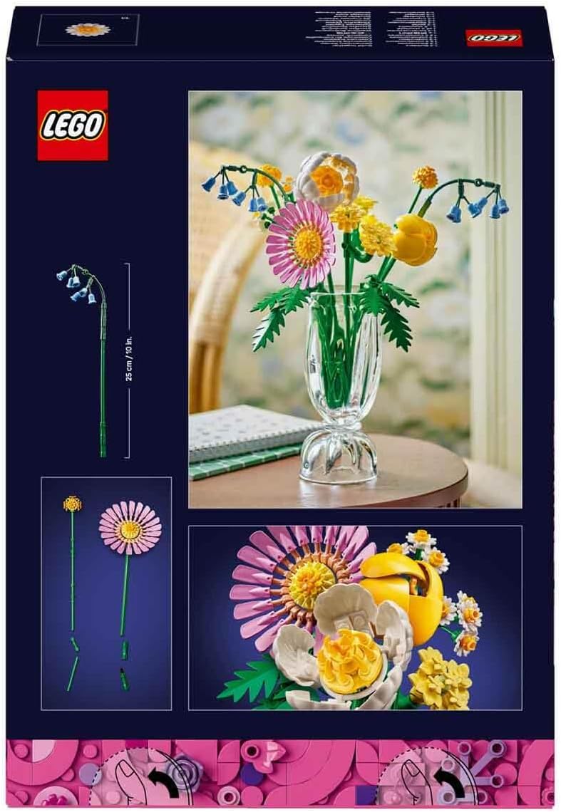 LEGO 10347 Botanical Mini Flower Bouquet Toy, Toy