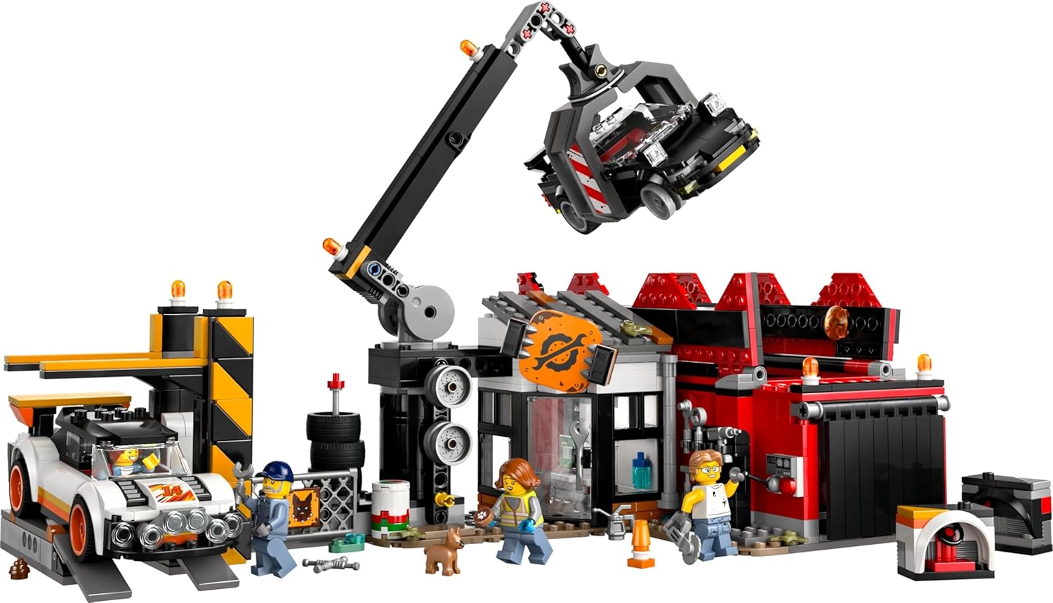 Lego 60472 City Discarded Vehicle Factory and Car, Toys