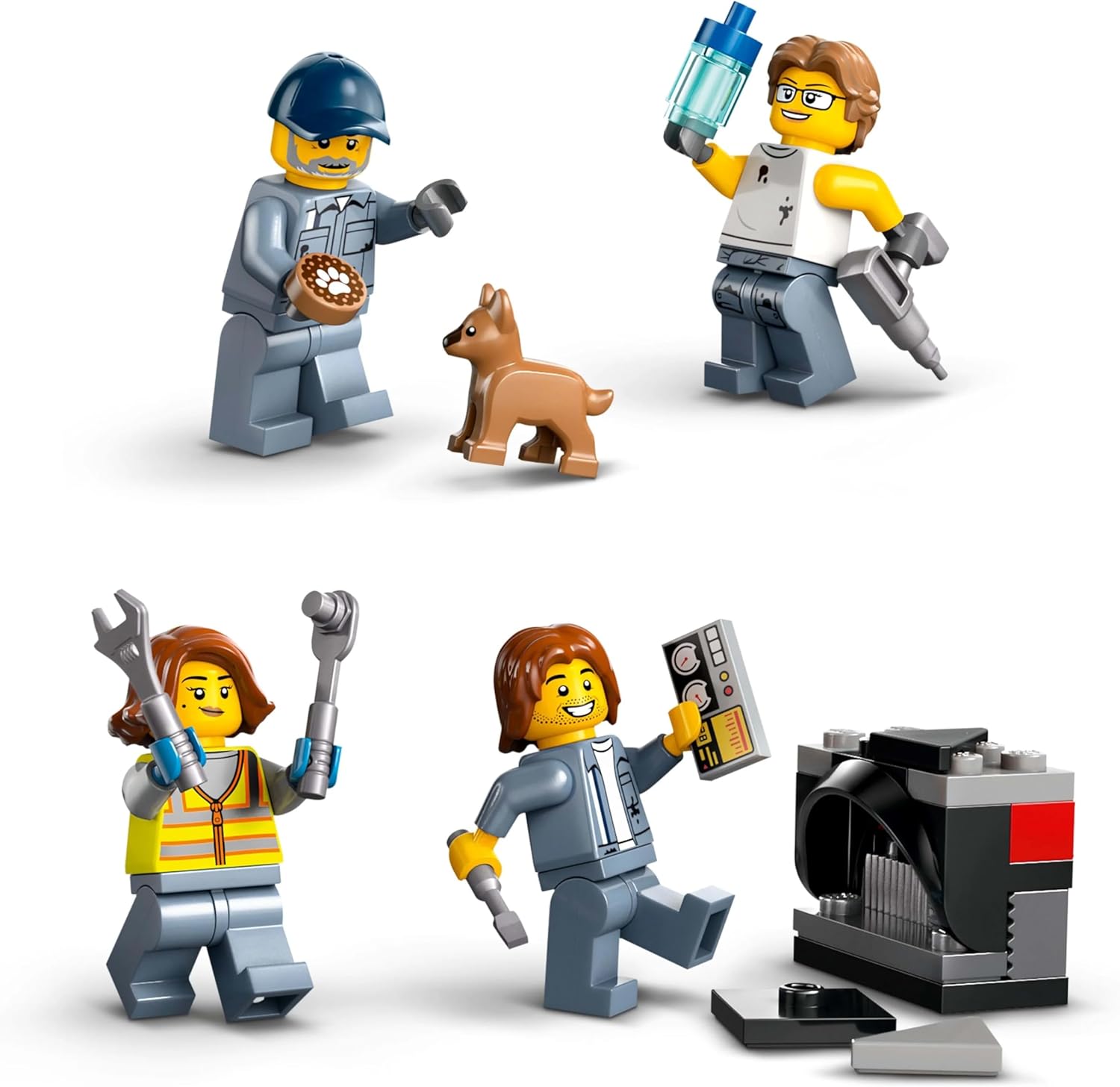 Lego 60472 City Discarded Vehicle Factory and Car, Toys