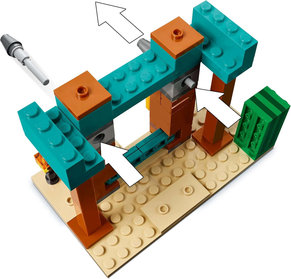 LEGO Minecraft 21267 Evil Villagers Desert Patrol Toy Toy Birthday