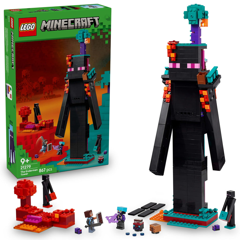 Lego Minecraft 21279 Enderman Tower Toy Birthday Present Blocks Boys