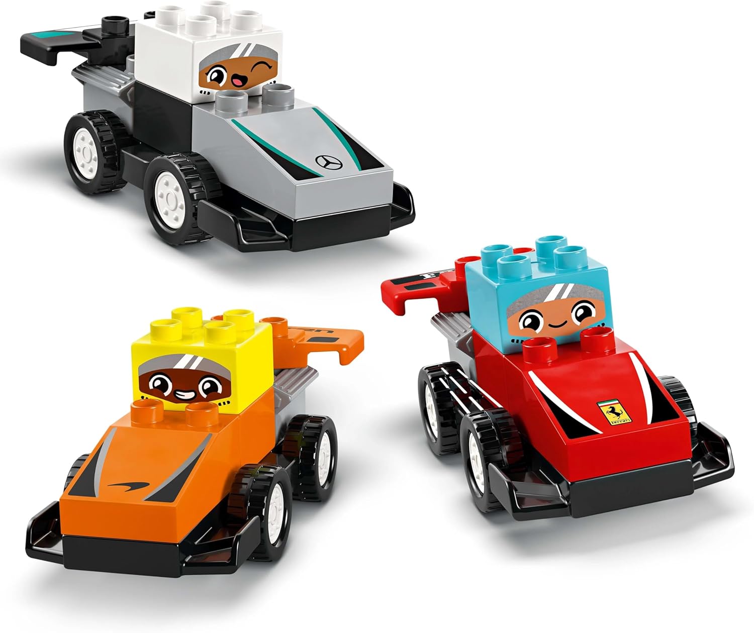 Lego Duplo 10445 - F1 Team Race Cars & Drivers F1 Race Car and Driver