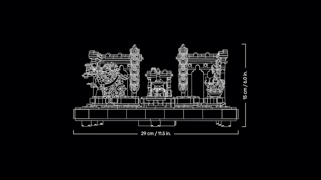 Lego 10359 Icon Fountain Garden Toy Birthday Present Block Mother's Day