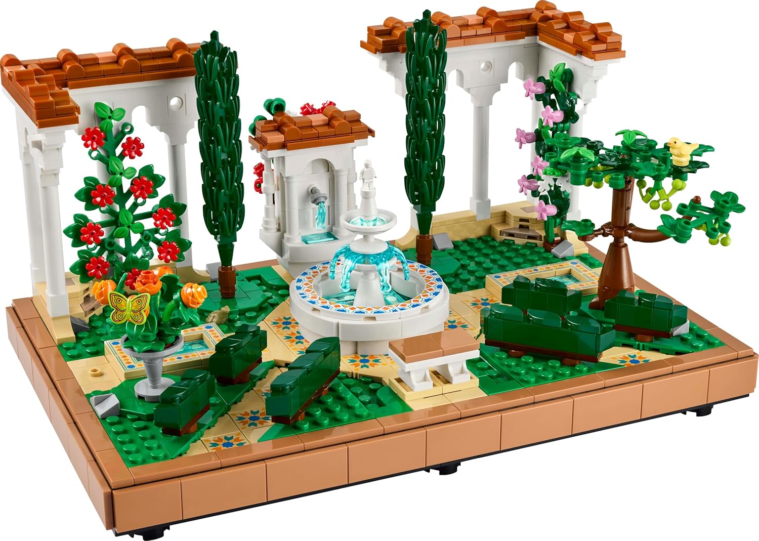 Lego 10359 Icon Fountain Garden Toy Birthday Present Block Mother's Day