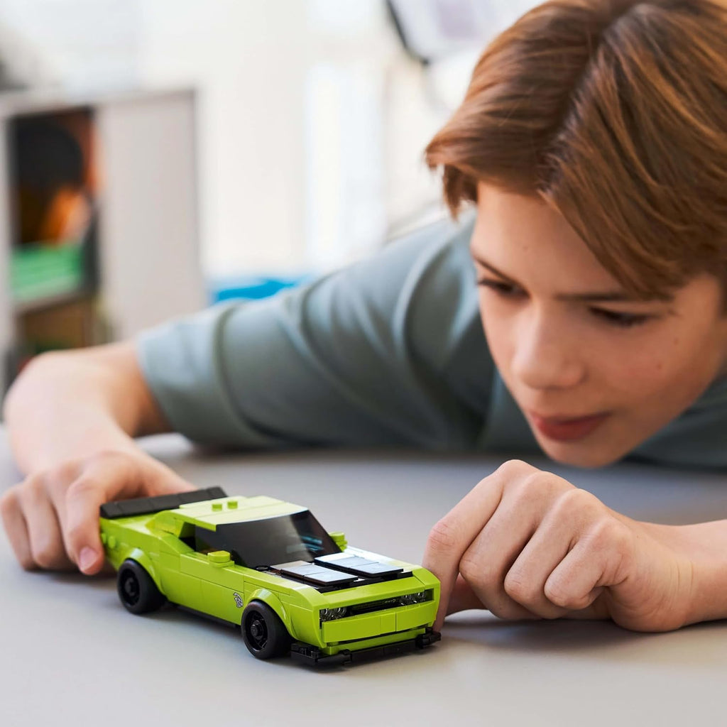 Lego 77237 Speed Champion Dodge Challenger SRT Hellcat Sports Car Toy