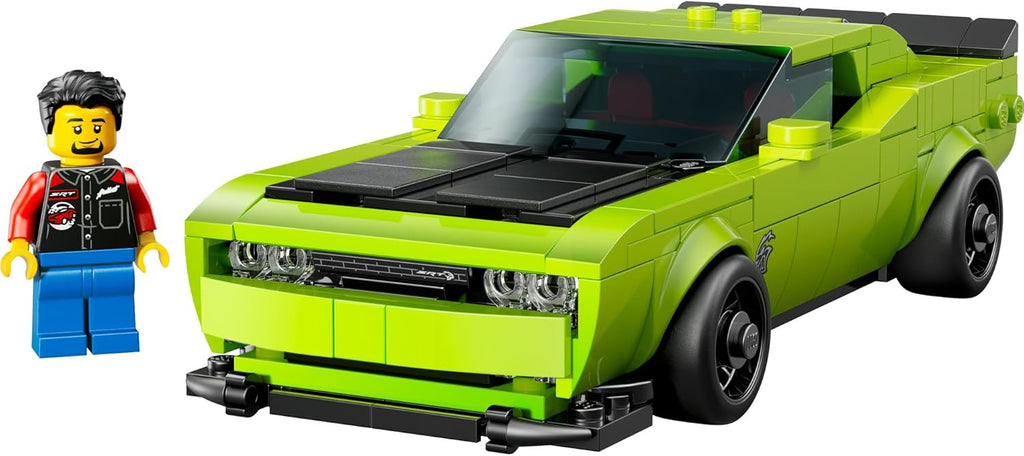 Lego 77237 Speed Champion Dodge Challenger SRT Hellcat Sports Car Toy