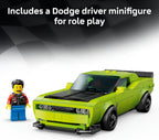 Lego 77237 Speed Champion Dodge Challenger SRT Hellcat Sports Car Toy