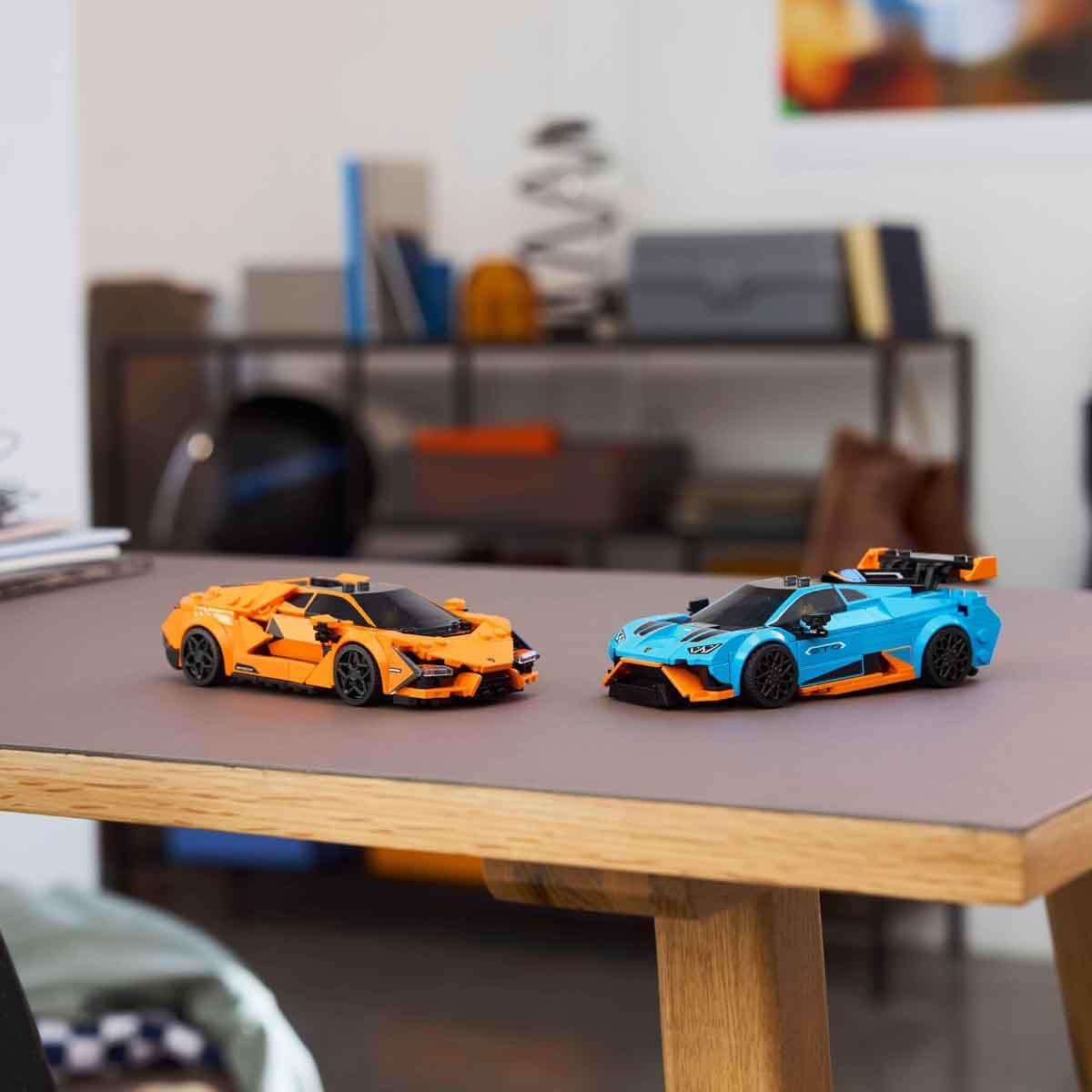 Lego 77238 Speed Champion Lamborghini Revuelto & Huracán STO Toy