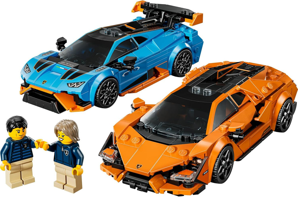 Lego 77238 Speed Champion Lamborghini Revuelto & Huracán STO Toy