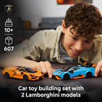 Lego 77238 Speed Champion Lamborghini Revuelto & Huracán STO Toy