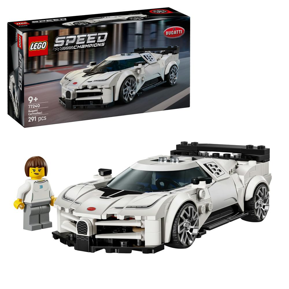 Lego 77240 Speed Champion Bugatti Centodieci Hyper Sports Car Toy