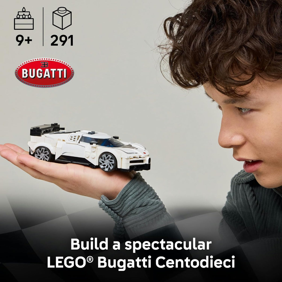 Lego 77240 Speed Champion Bugatti Centodieci Hyper Sports Car Toy