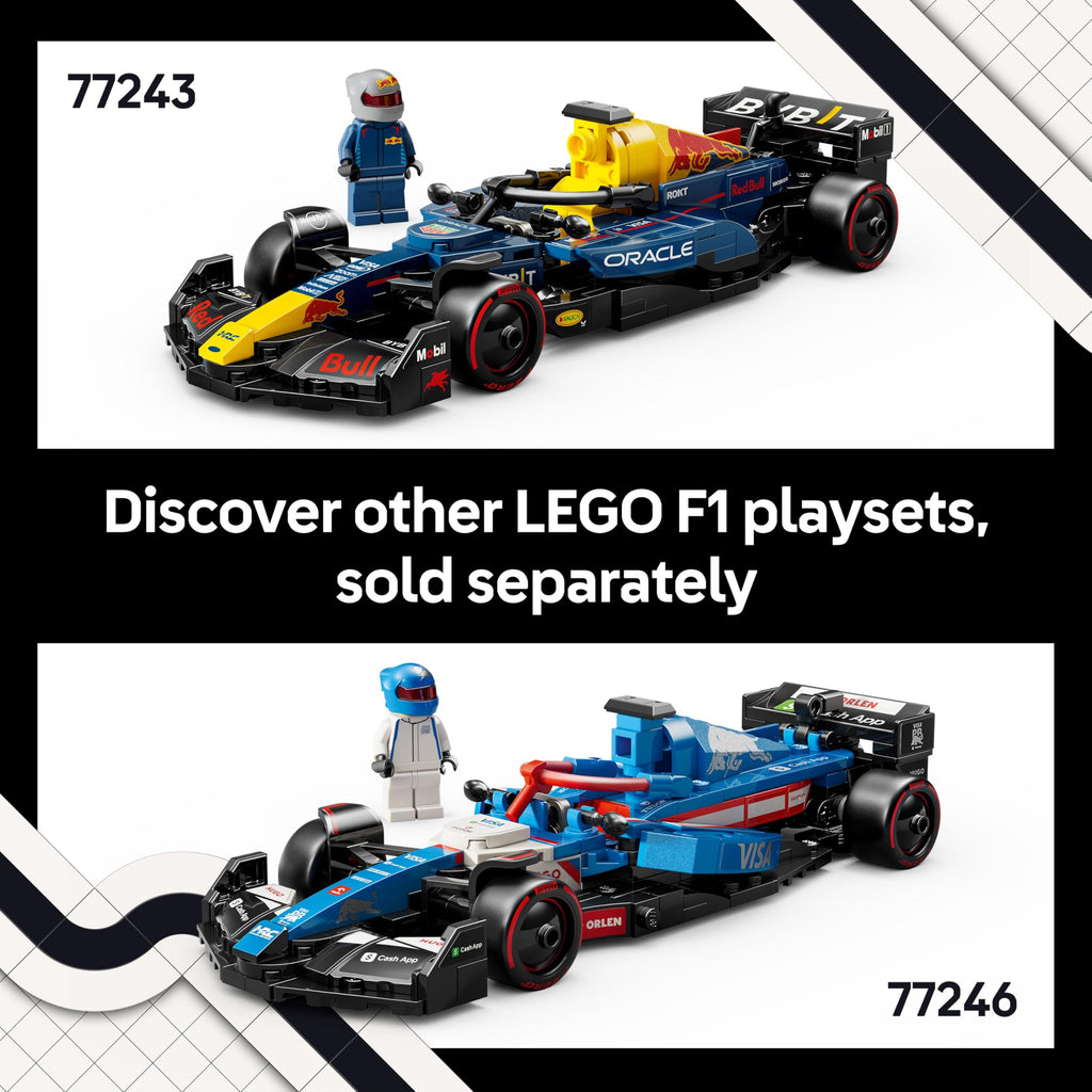 LEGO Speed Champions Oracle Red Bull Racing RB20 F1 Race Car Model with