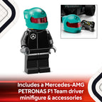 LEGO Speed Champions Mercedes-AMG F1 W15 Race Car Toy with a
