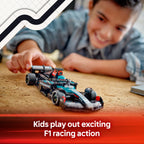 LEGO Speed Champions Mercedes-AMG F1 W15 Race Car Toy with a