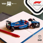 LEGO 77246 Speed Champion Visa Cash App RB VCARB 01 F1(R) Race Car Toy