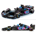 LEGO Speed Champions BWT Alpine F1 Team A524 Race Car Toy with a