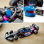 LEGO Speed Champions BWT Alpine F1 Team A524 Race Car Toy with a
