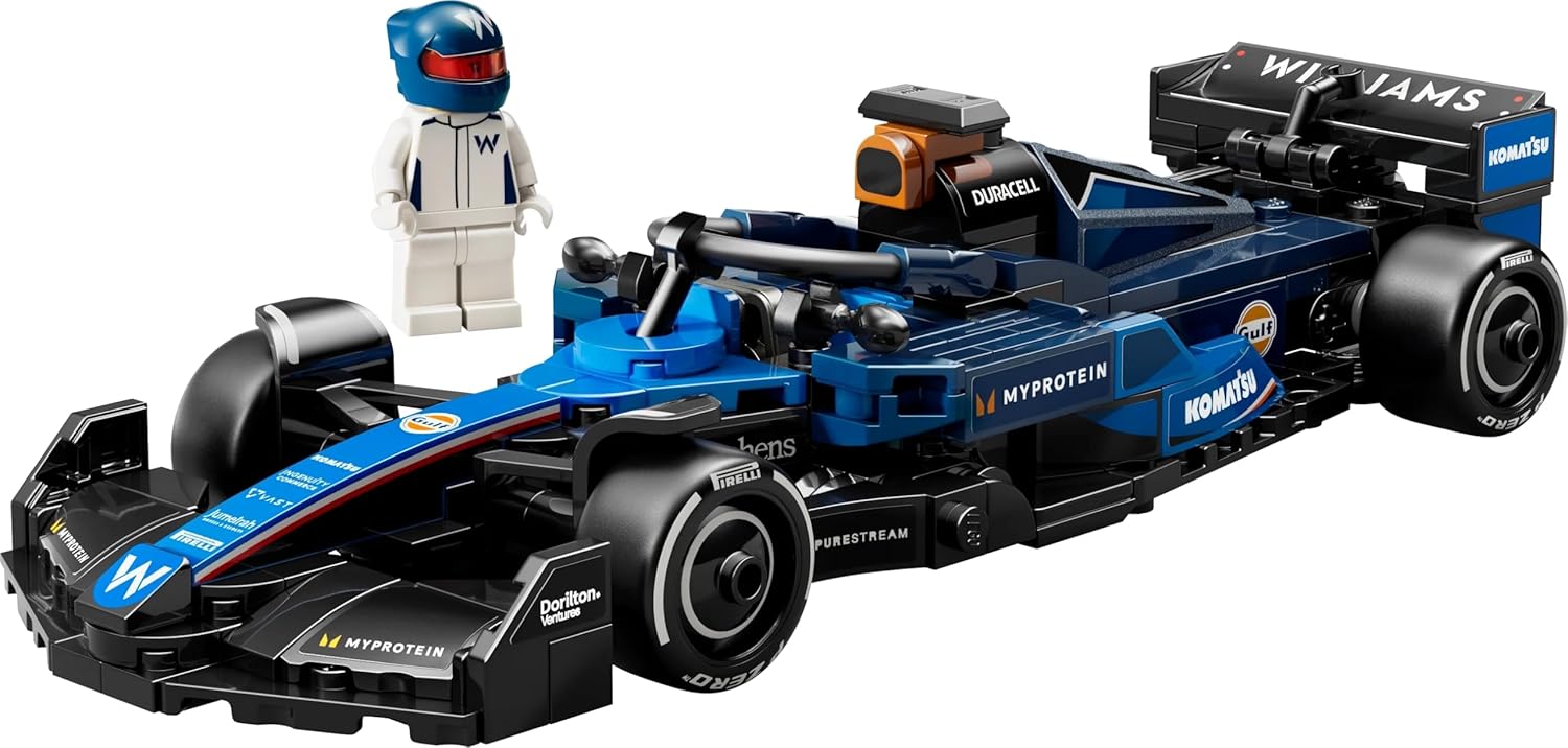LEGO 77249 Speed Champion Williams Racing FW46 F1(R) Race Car Toy Toy