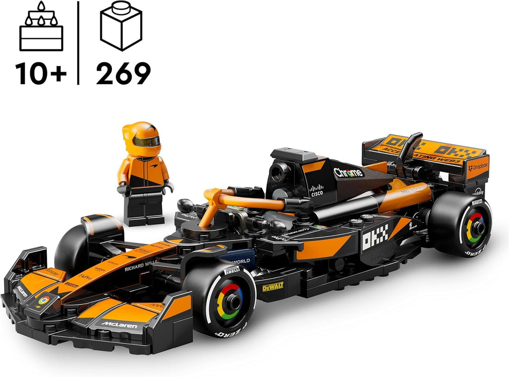 Lego 77251 Speed Champion McLaren F1(R) Team Race Car Toy Birthday