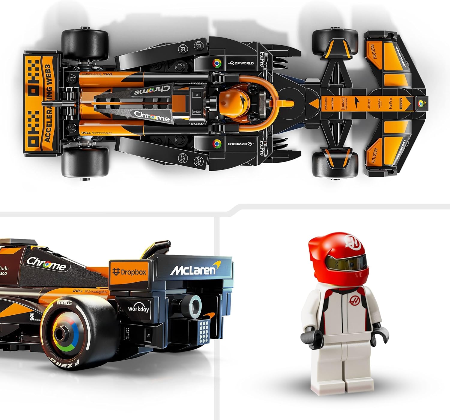 Lego 77251 Speed Champion McLaren F1(R) Team Race Car Toy Birthday