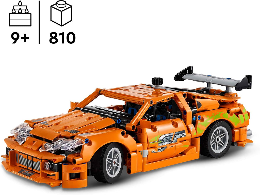 LEGO 42204 Technic, Fast and Furious Toyota Supra MK4 Toy