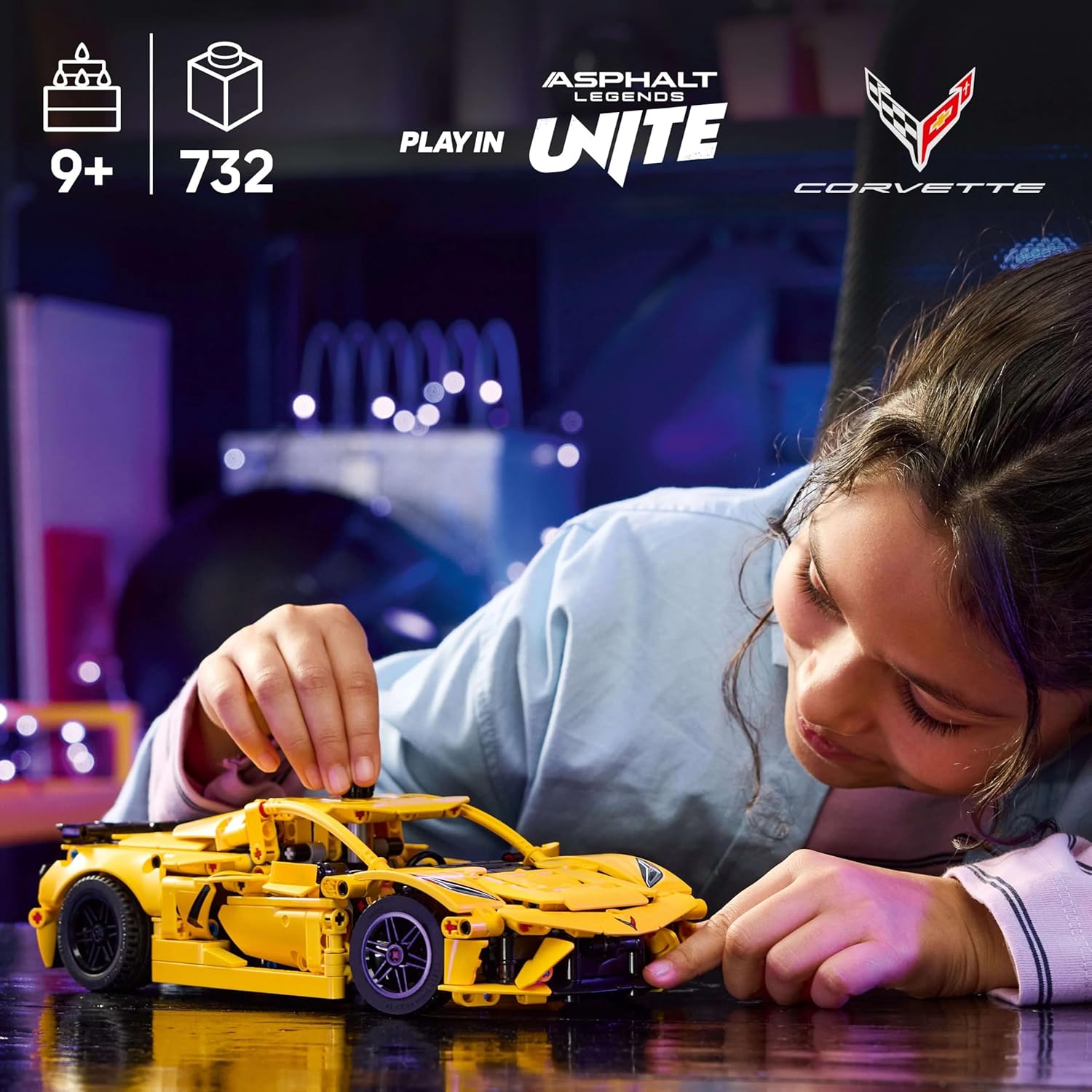 Lego 42205 Technic, Chevrolet Corvette Stingray Toy