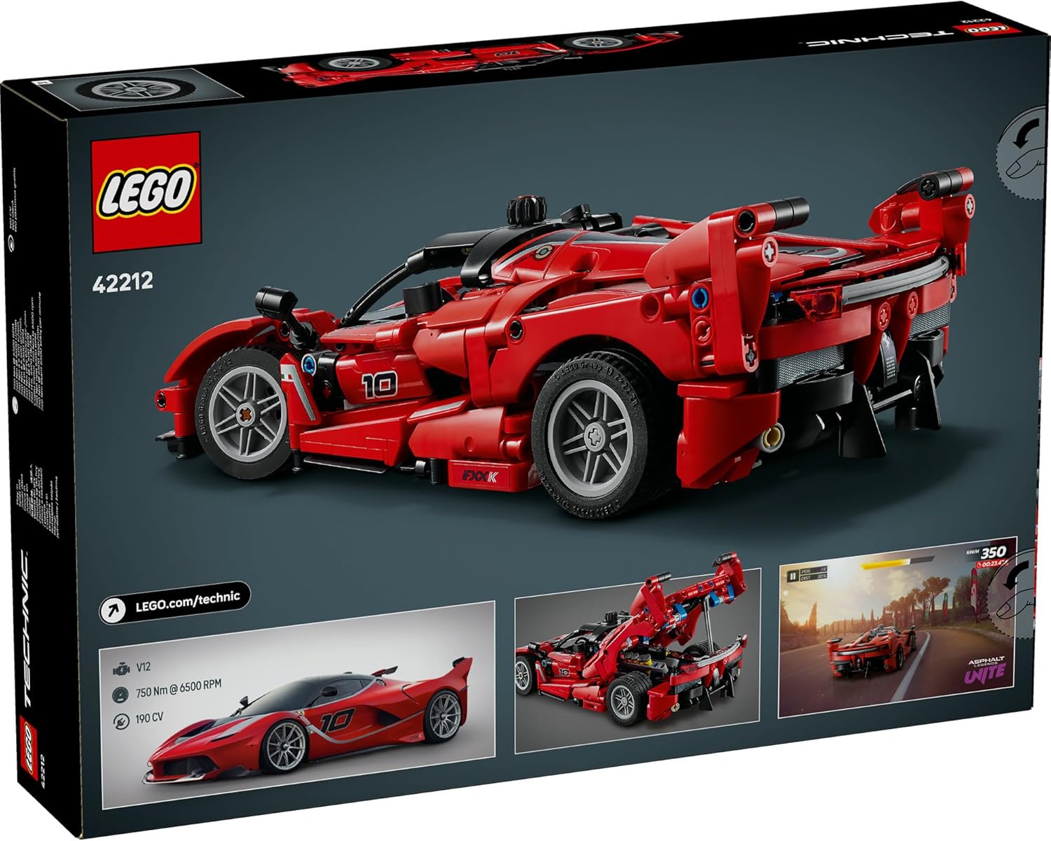 Lego 42212 Technic, Ferrari FXX K
