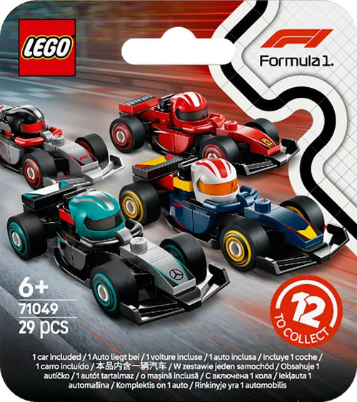 12-Pack F1 Race Cars - LEGO Collectibles