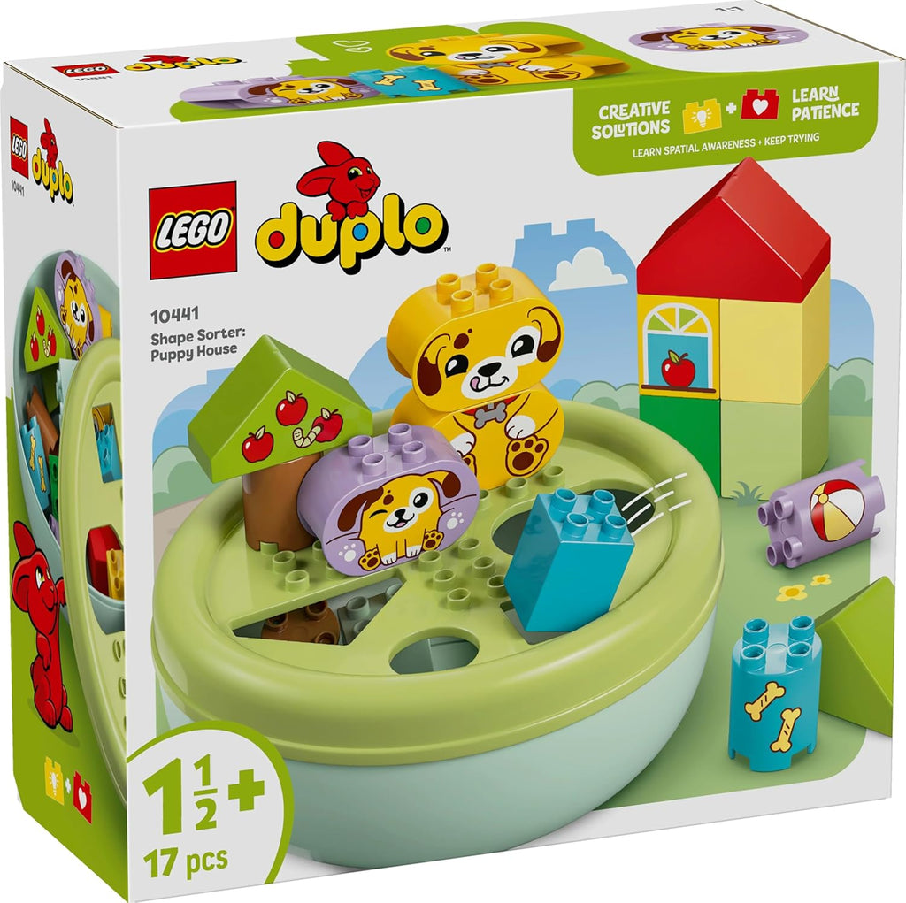 Lego Duplo 10441 My First Duplo Dog House and Shape Puzzle Toy Birthday