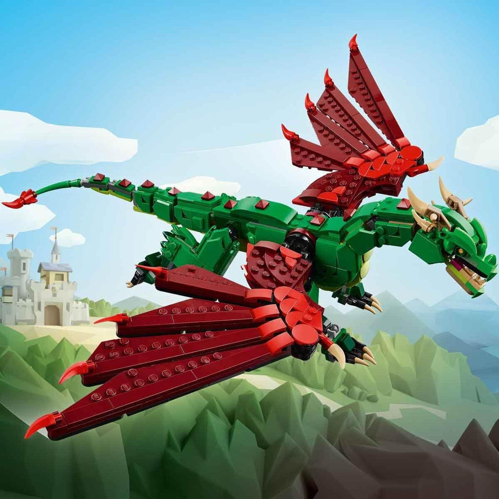 Lego 31161 Creator Medieval Dragon Toy Birthday Present Block Boys