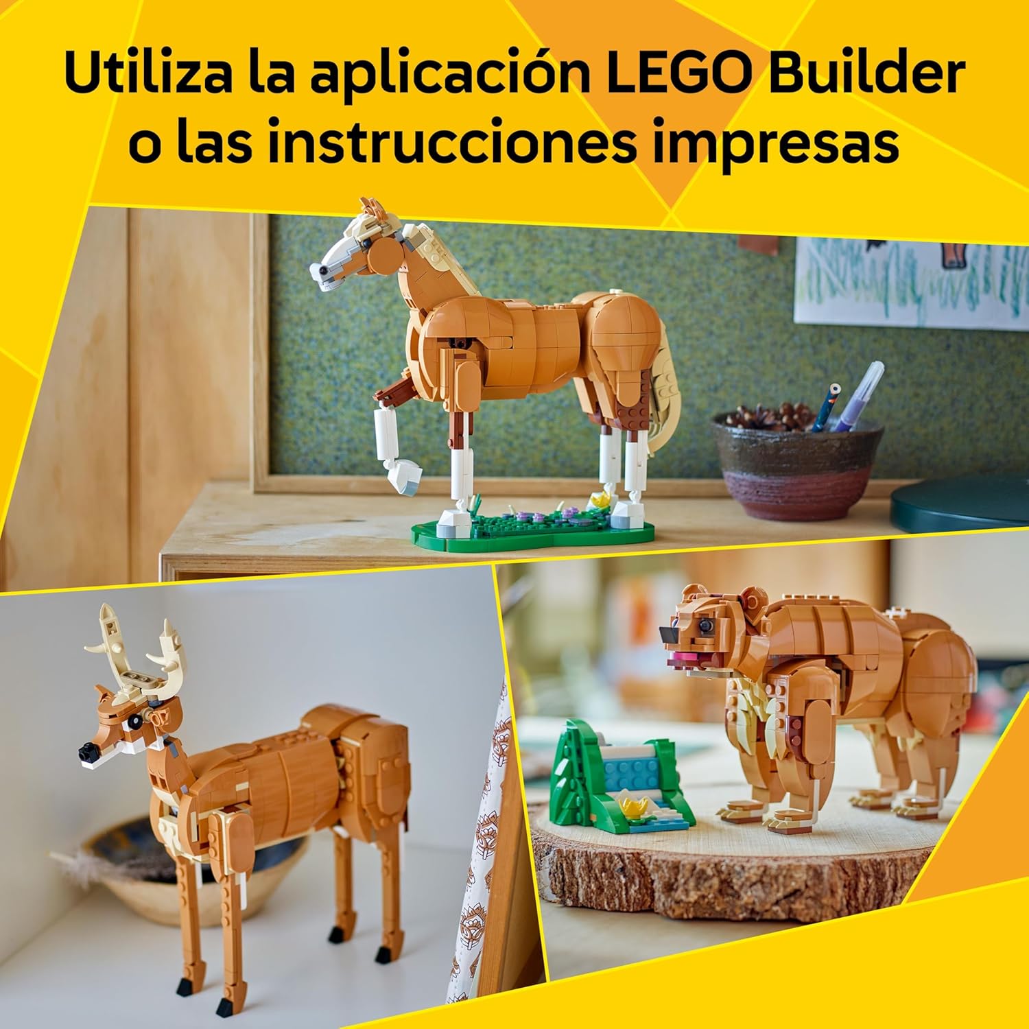 Lego Creator 31166 Enjoyable Horse Toy Birthday Present Blocks