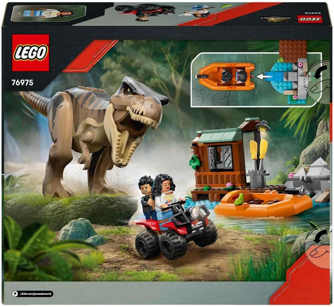 Lego 76975 Jurassic World T-Rex River Escape Toy Birthday Present