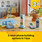 LEGO Creator 3in1 Retro Telephone Toy with Rotary Dial