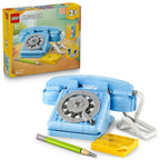 LEGO Creator 3in1 Retro Telephone Toy with Rotary Dial