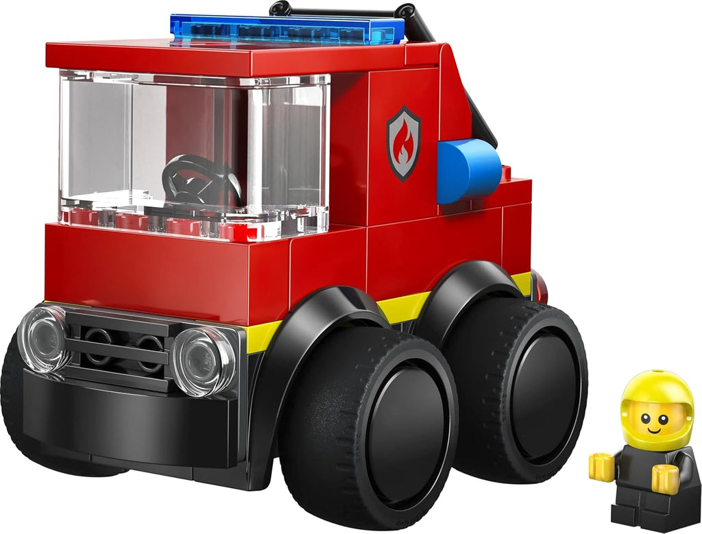 Lego City Ride - Fire Truck Toy Birthday Present Blocks Educational