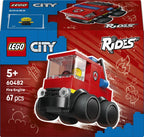 Lego City Ride - Fire Truck Toy Birthday Present Blocks Educational