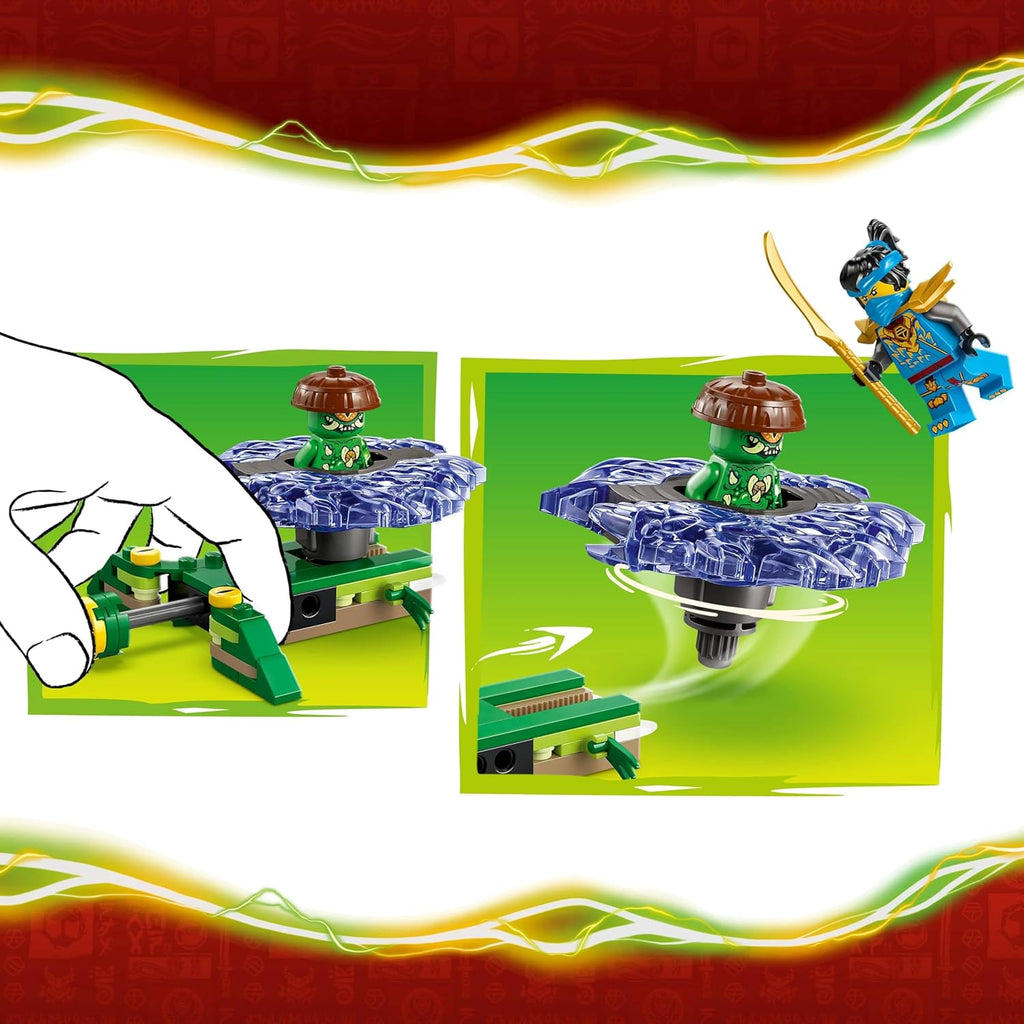 Lego 71849 Ninjago Meow vs. Element Monster Spinner Toy Birthday