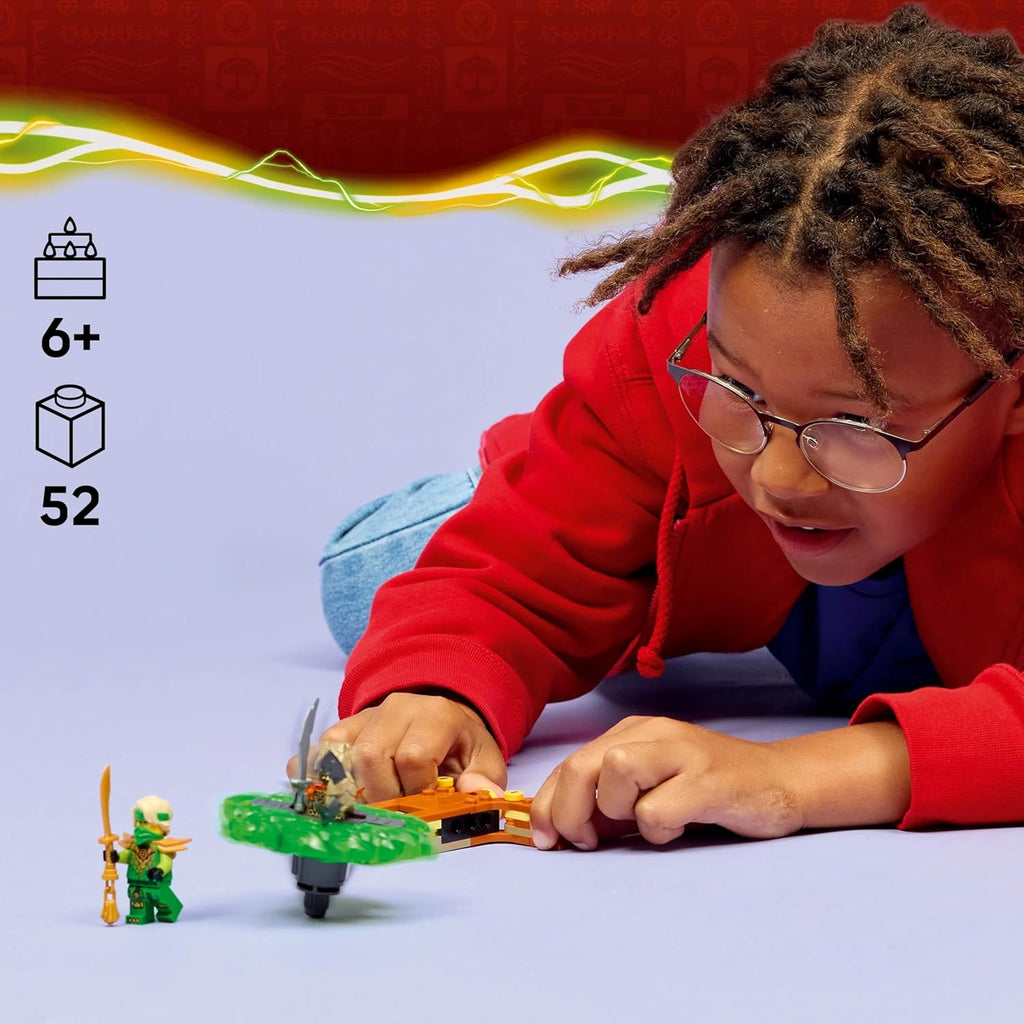 LEGO Ninjago Lloyd vs. Element Monster Spinner Toy Birthday Present