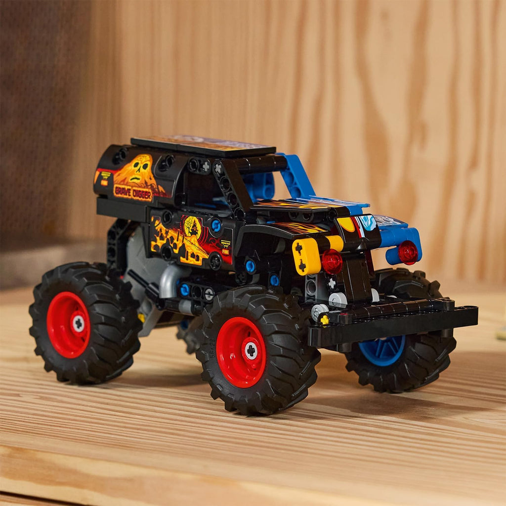 Lego 42219 Technic Monster Jam(TM) Grave Digger(TM) Fire & Ice Pull
