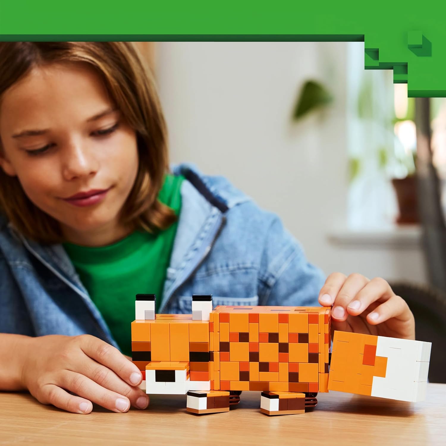 Lego 21588 Minecraft Fox Toy, Birthday Gift