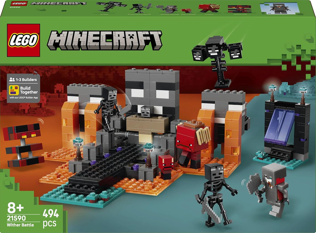 Lego Minecraft Wizard Battle Toy 21590 Birthday Present Blocks