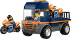 Lego 60491 City Motorcycle Transport Car Toy, Birthday Gift